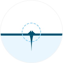 Symbol: Narbengewebe