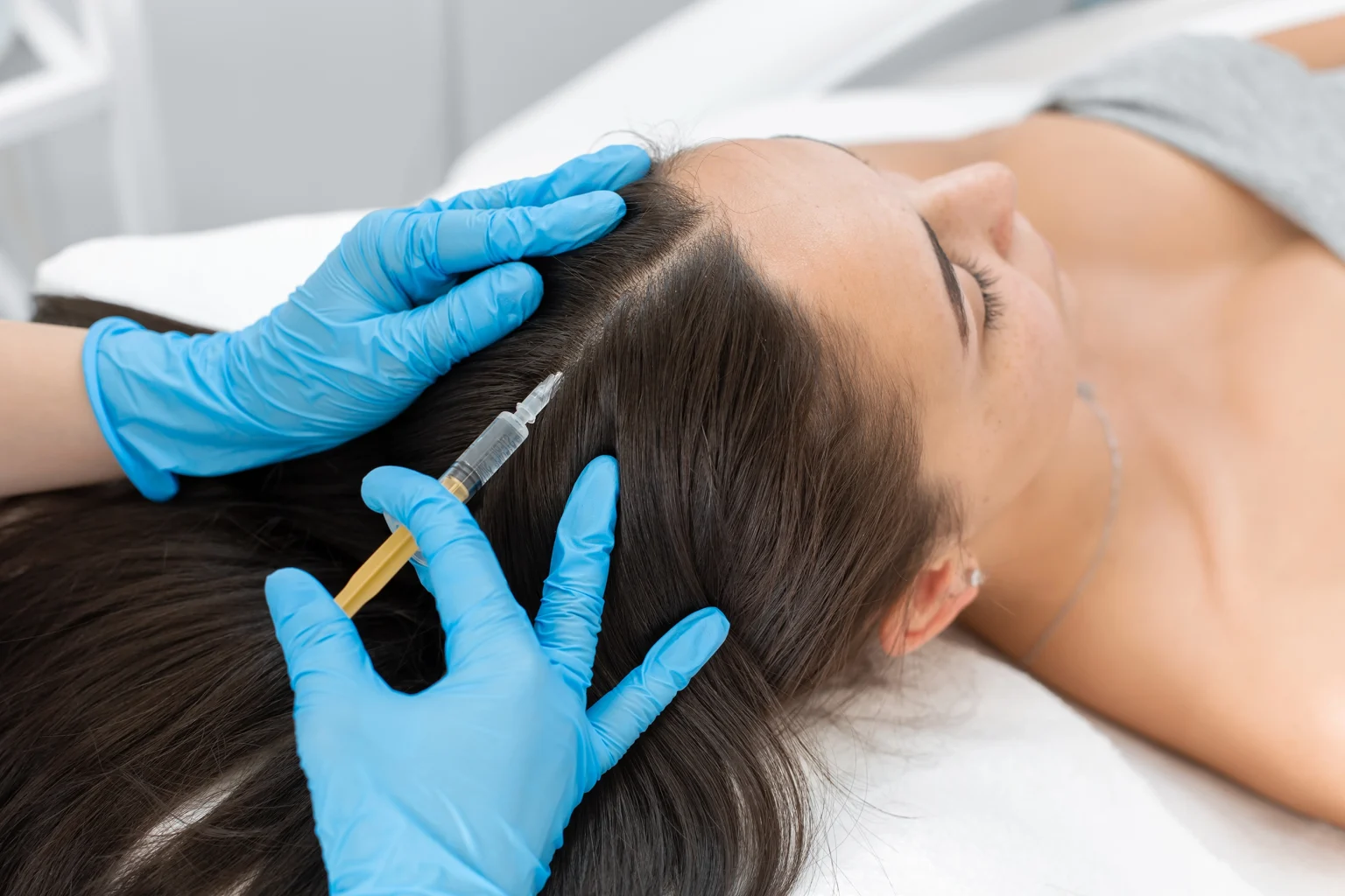 PRP-Eigenbluttherapie, Schritt 3: Injektion